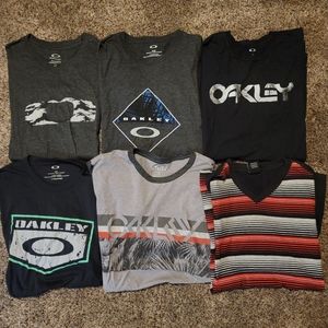Oakley Men's T-shirt Lot of 6. Size Small